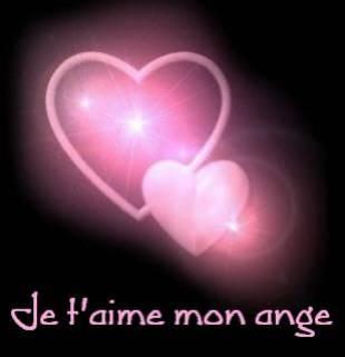 je t'aime mon ange